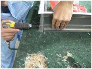 铝合金门窗加工工艺基本过程详解